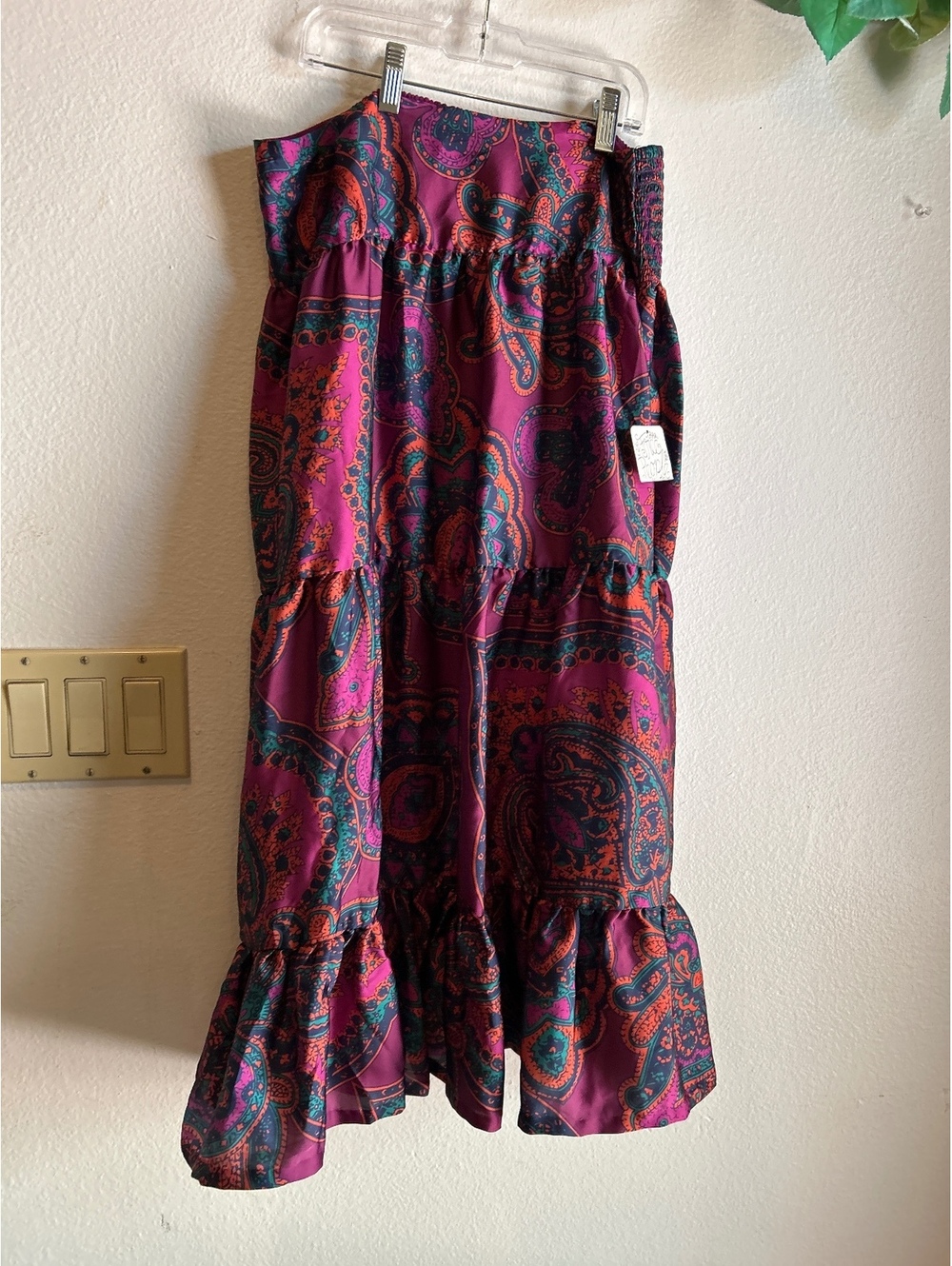 Free People skirt with Paisley Print